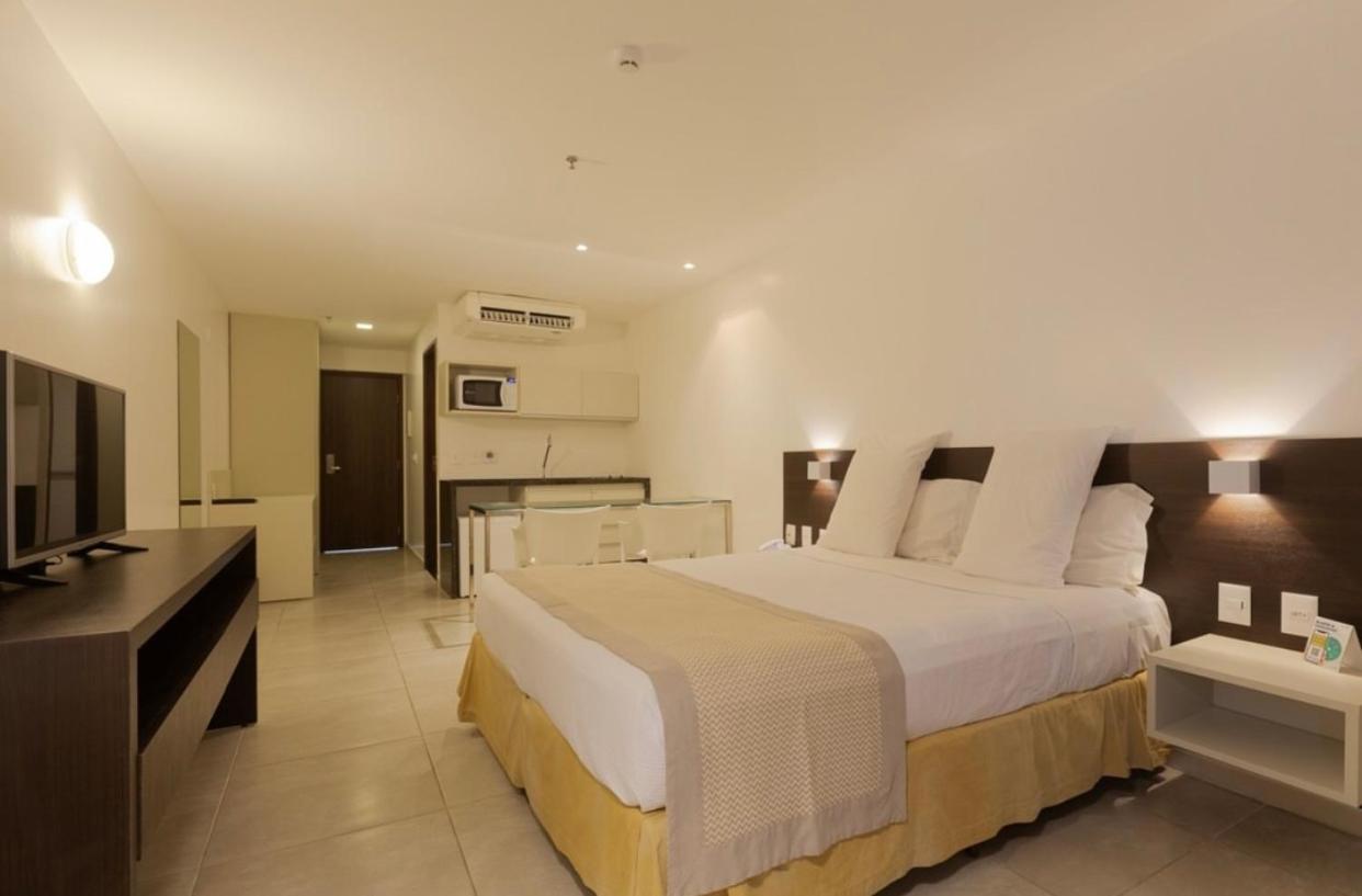 Lindo Apto Beira-mar No Do Ritz Service Apartamento *